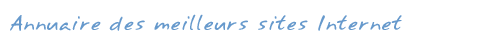 Annuaire des meilleurs sites web