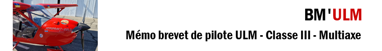 mémo Brevet de pilote ULM