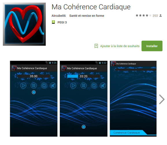 Outils pour pratiquer la cohérence cardiaque