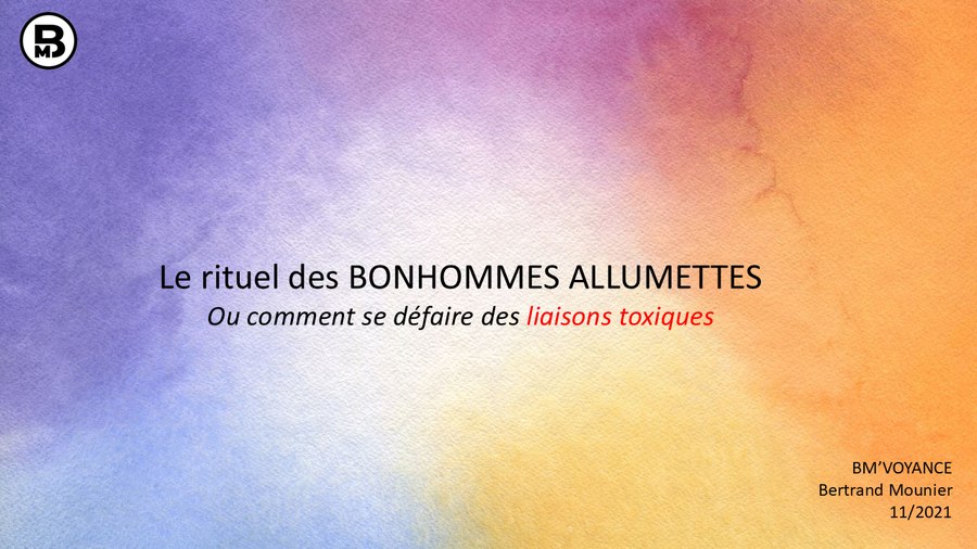 Le rituel des bonhommes allumettes