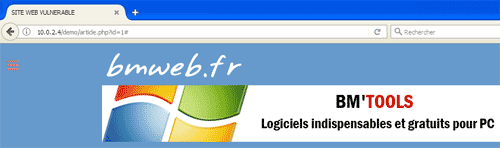 Incruster une autre page web avec un iframe