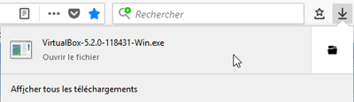 Installation de VirtualBox