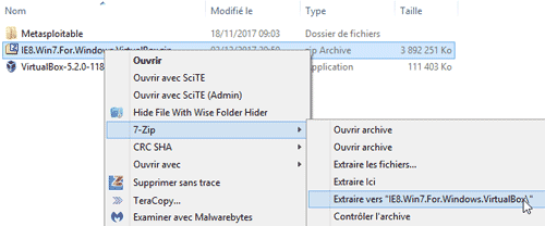 Téléchargement de Windows 7