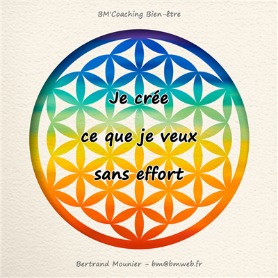 Je crée ce que je veux sans effort