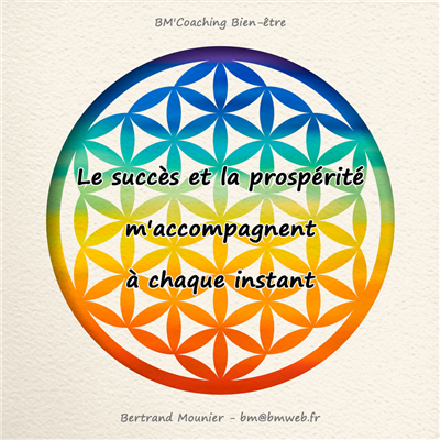 Le succès et la prospérité m'accompagnent à chaque instant (variante)