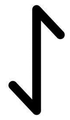 Symbole Eihwaz