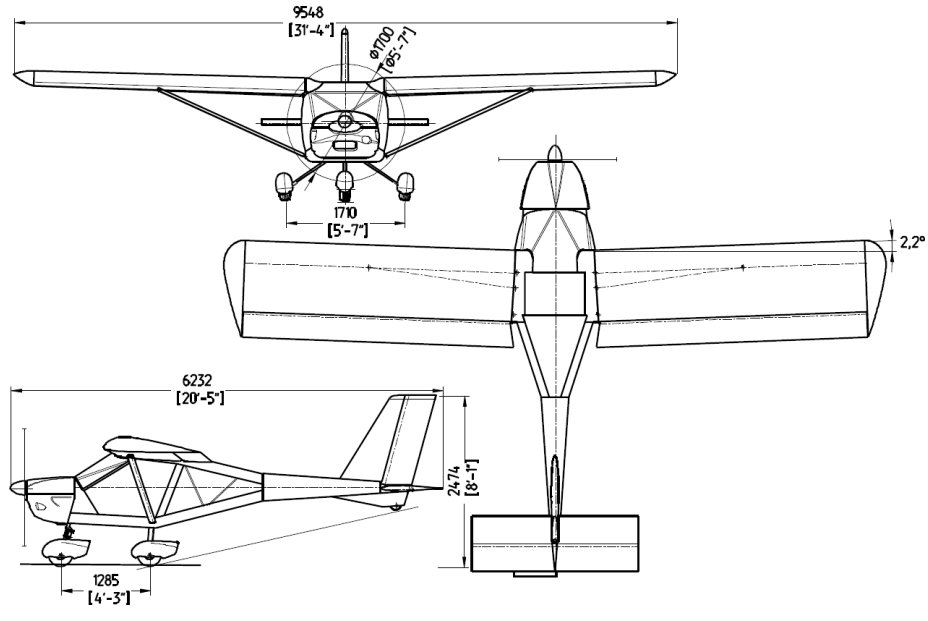 Photo de l'ULM Aeroprakt A22